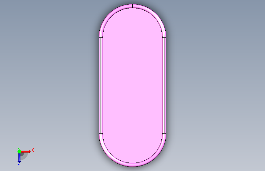 Solidworks_ 篮子 俯视图