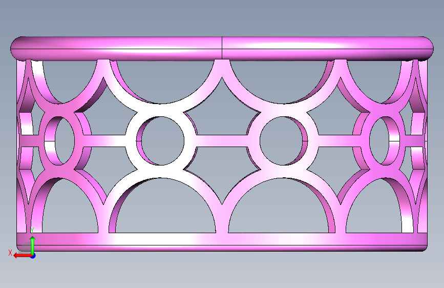 Solidworks_ 篮子 背面视图