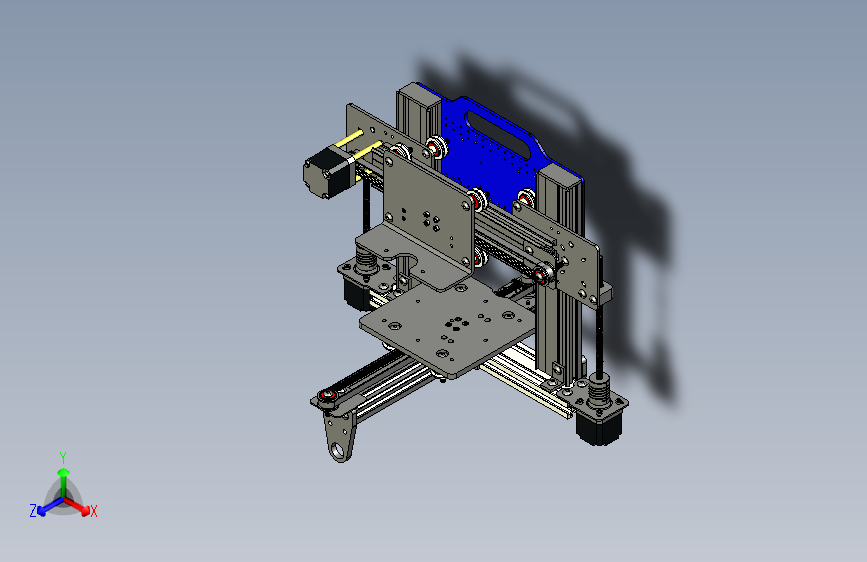 便携式3轴3D打印机_CNC铣床平台设计