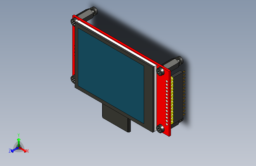 2.8 英寸 TFT LCD 240x320 显示屏带 SD 卡插槽