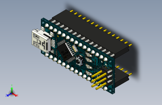 Arduino Nano 独立和带母头 PBS-15