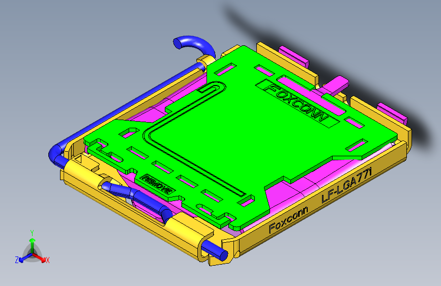 CPU 插座 LGA771 775