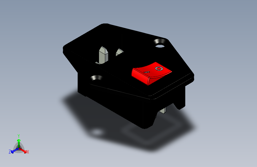 Fused switch AC 250V 男插头插座 AC 08 由proma