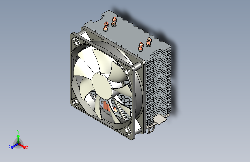 IWONGOU 12厘米 CPU 散热器