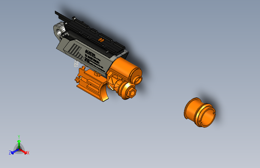 Nerf 爆弹发射器内部机制=棘轮