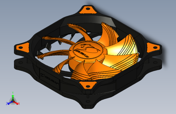 美洲狮Vortex PWM 120mm电脑风扇