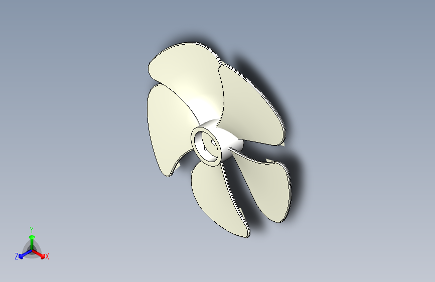 排气扇3D设计
