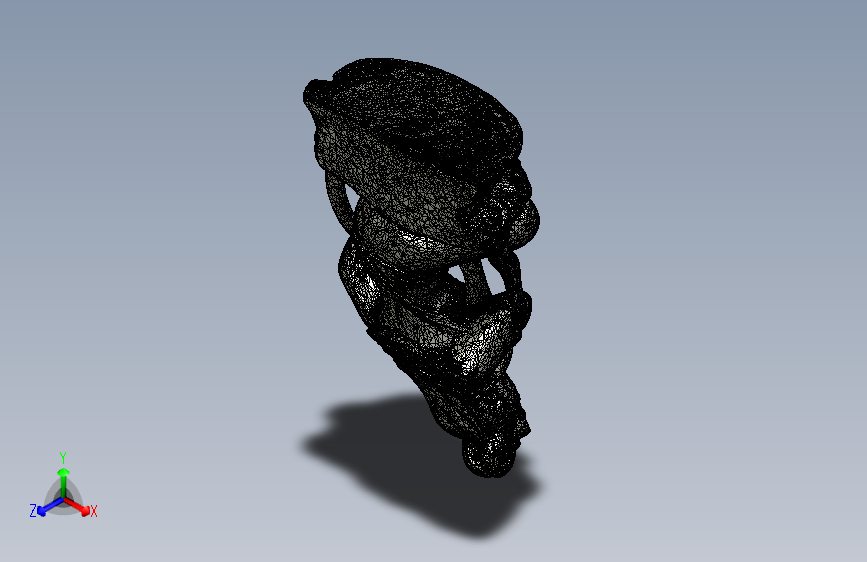 菩萨扫描模型可供3D打印。