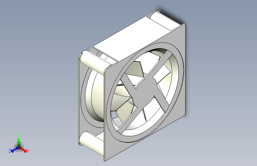 使用SolidWorks设计排风扇