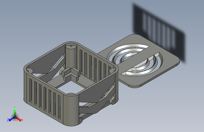 移动冷却器 3D