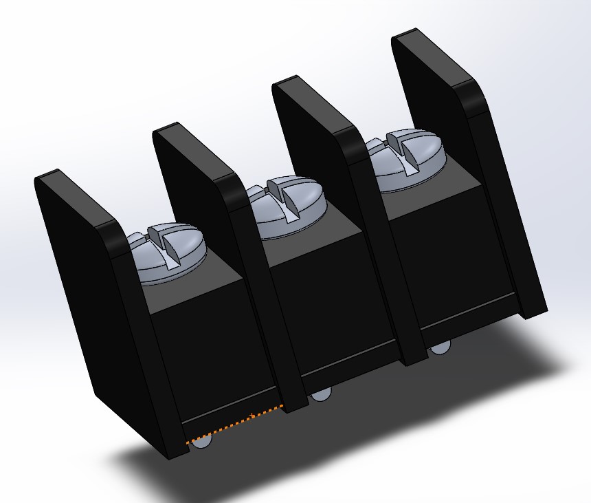 屏障终端连接器 9.5mm 2 & 3 针