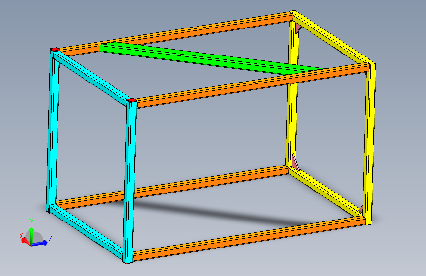 Solidworks 焊接框架