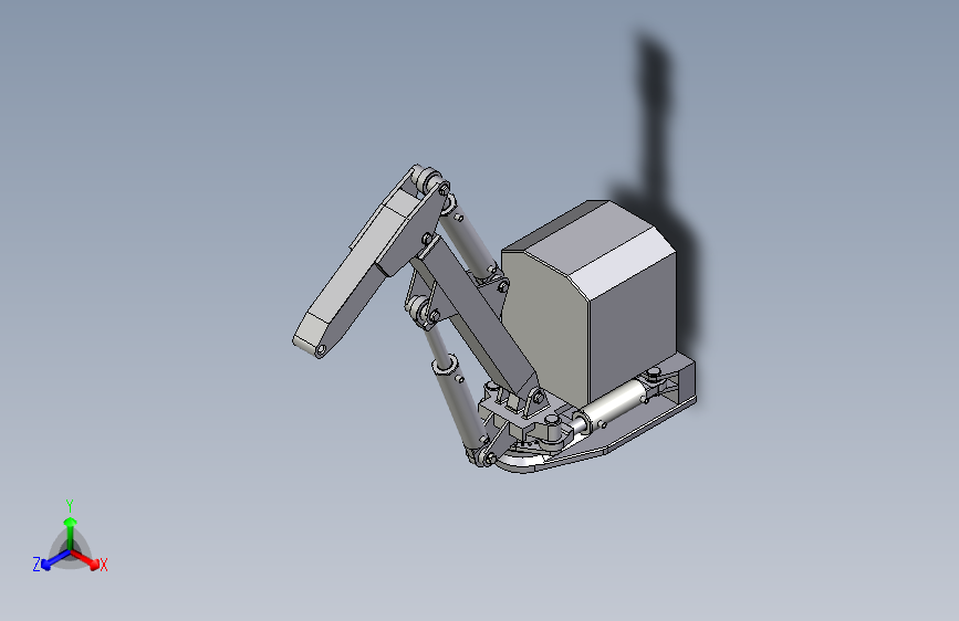 液压三轴操纵器 - Thre axial manipulator