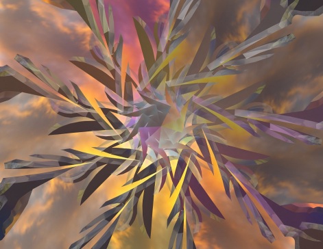 “亲吻马匹”名片夹，名片自然拼图，3D金属工艺品设计。