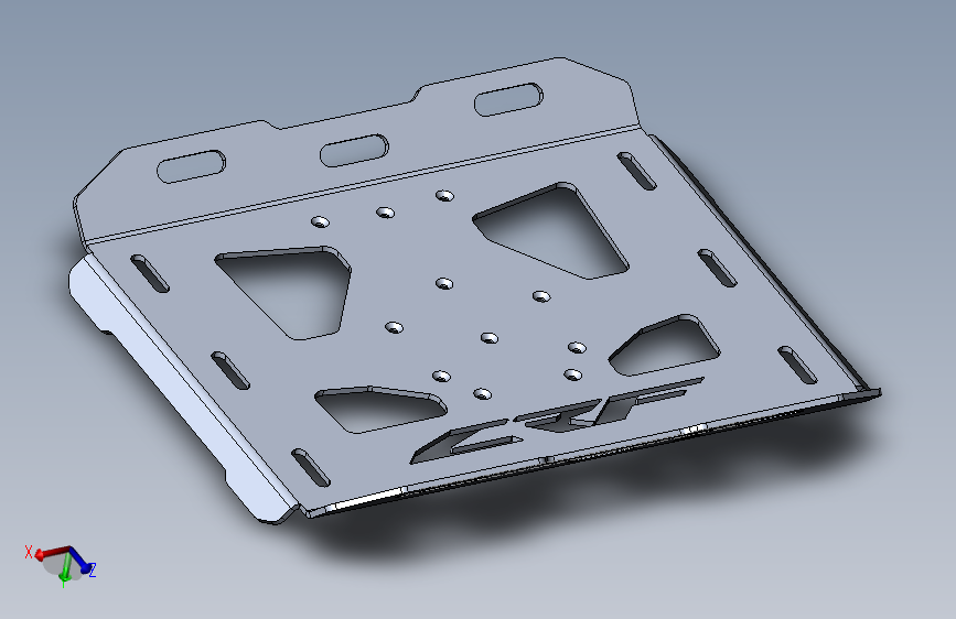 crf 250 L 拉力赛包板