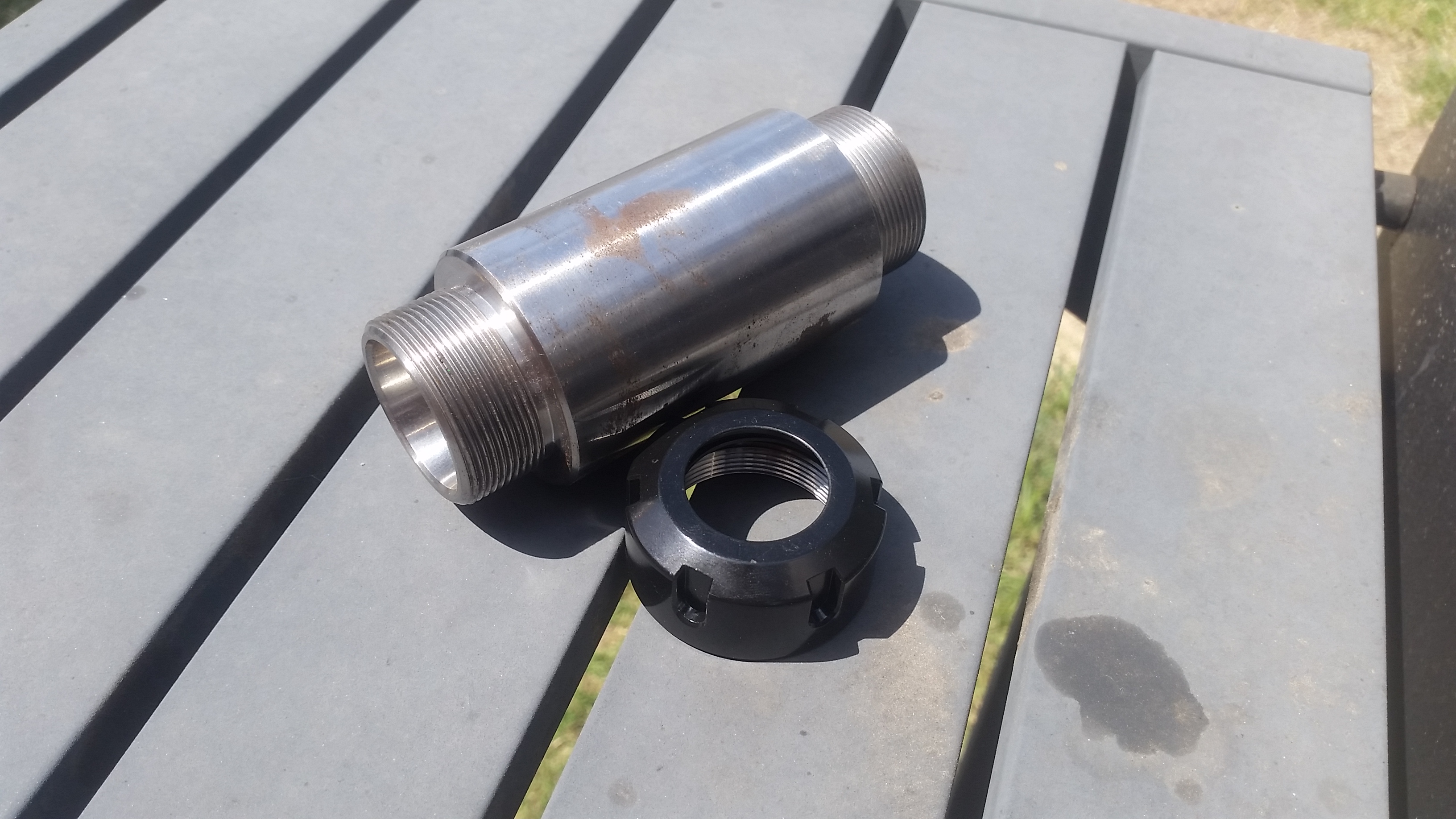 ER32 + ER32 夹头组件 心轴