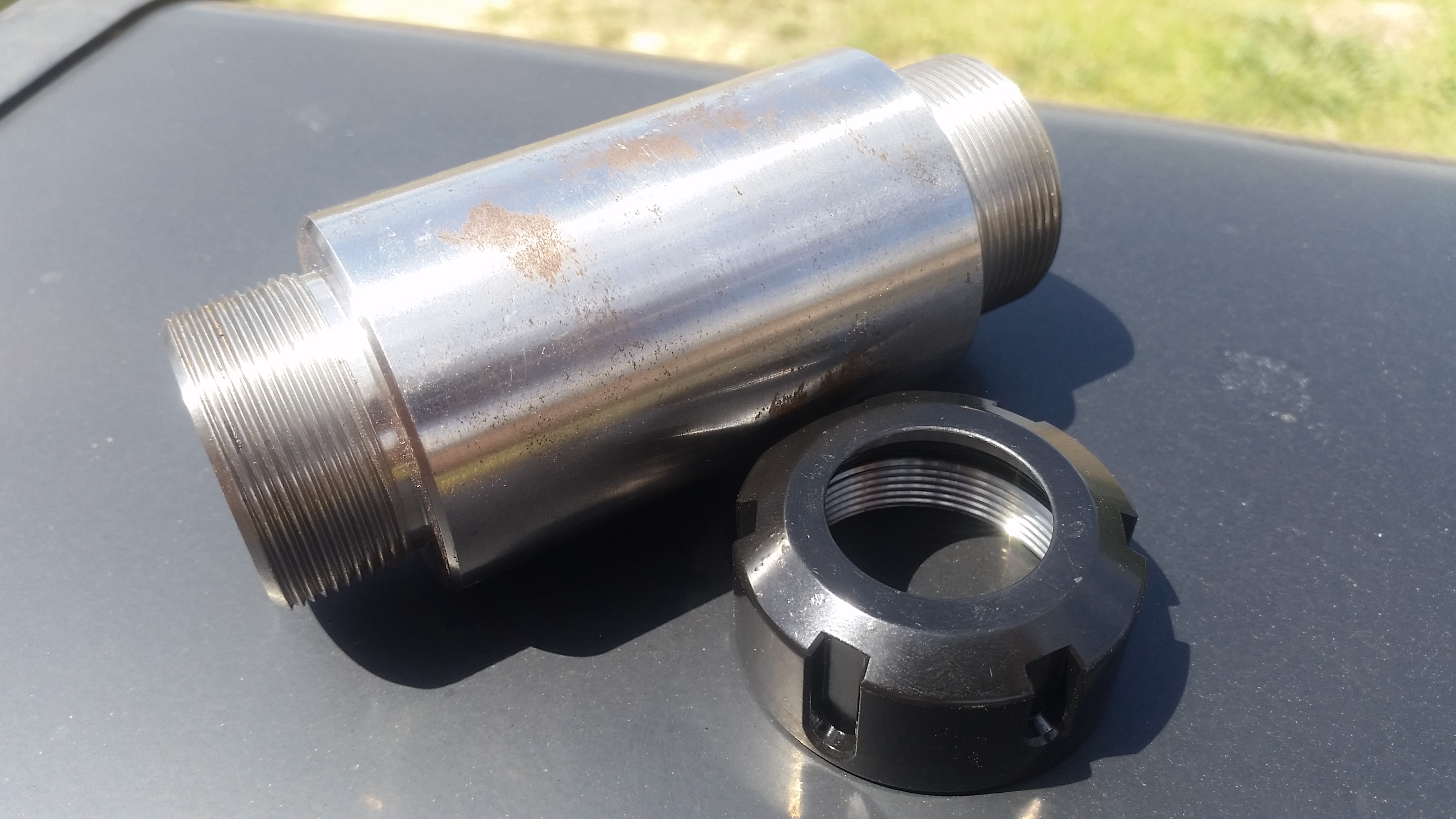 ER32 + ER32 夹头组件 心轴