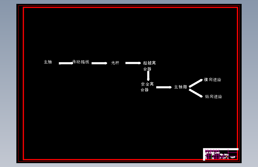 Z3040摇臂钻床主轴Z向进给系统改造设计图纸53716==10