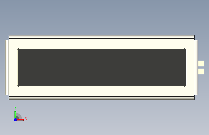 LCD 显示屏 16x2 Arduino 162C 系列模块 正面视图