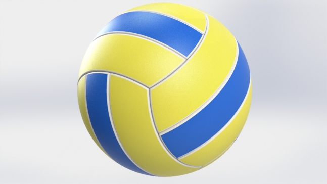 Solidworks_ 排球