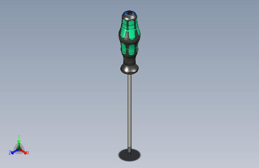 Wera 球形头六角扳手 2mm