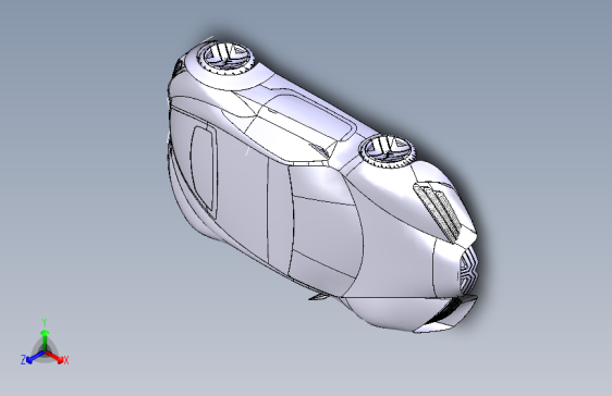 概念车UL11   Catia STEP
