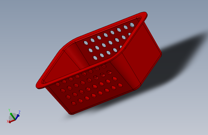篮子由SolidWorks制成