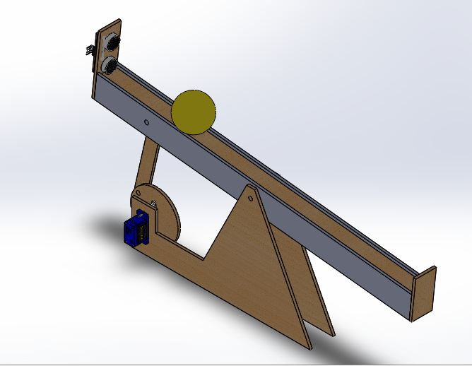 球和梁模型与Arduino