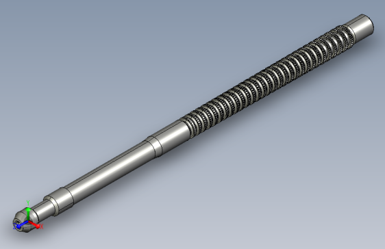 三角形 splined 拉 broach (HSS 切削工具)