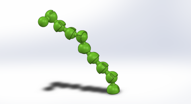 完美的3D打印球关节