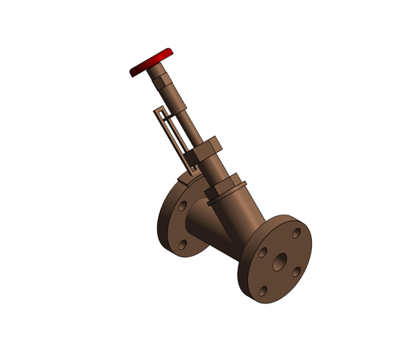 Hattersley 1200DR静态平衡阀的3D