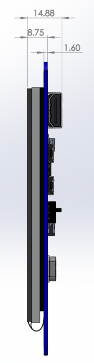 032-显示器-7英寸LCD显示屏 SW