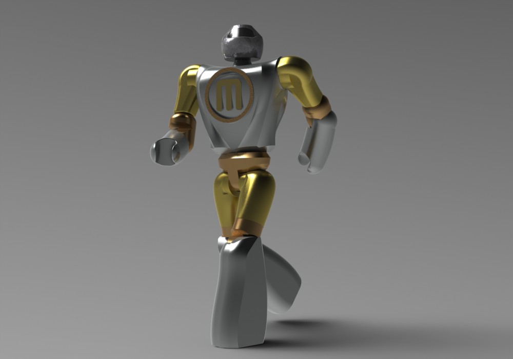 004-仿生机器人-MakerBot米 SW STEP