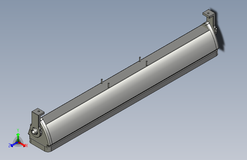 1类2级LED灯具 - 4英尺2灯 - 航海级铝制灯具 - LED工作灯