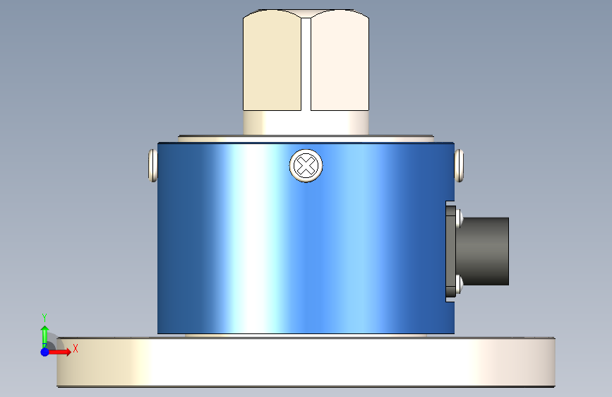 3_4_ Square torque sensor reaction torque transducer FT04 正面视图
