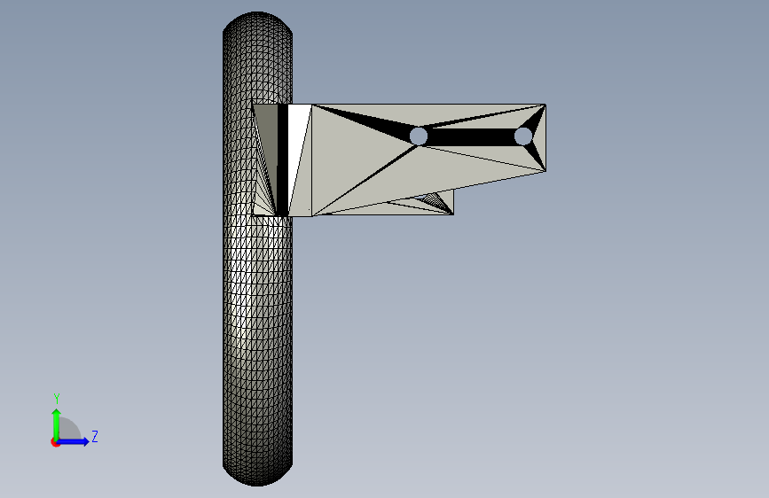 BMG 挤出机 + V6 热端,适用于 Monoprice Maker Select (i3) 左侧视图