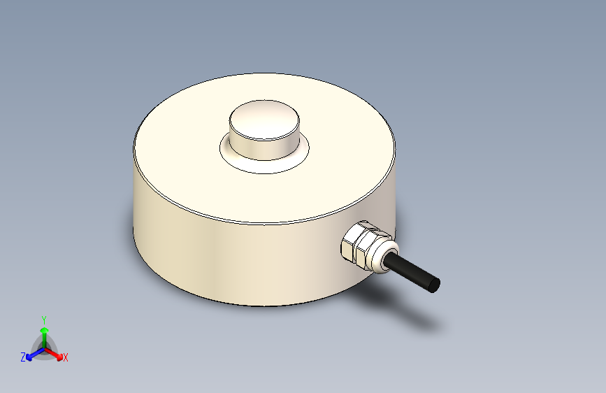 Button Type Compression Force Sensor 20kN Pancake load cell 2000kg