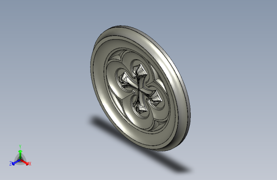 G105858-雕刻哥特式玫瑰窗®001