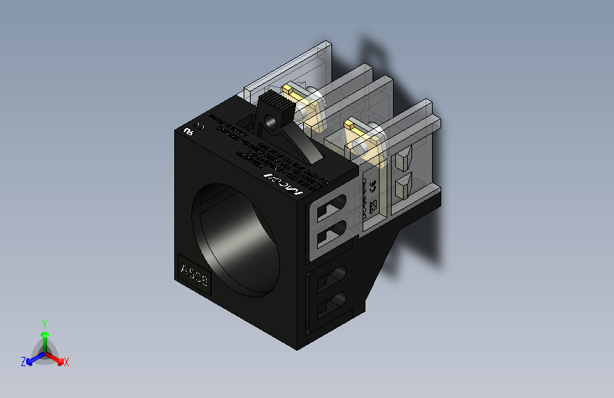 Kacon mod K22-14R RF 220VAC (直径22 指示灯)