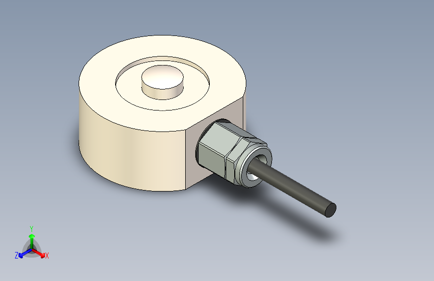 Low Profile Compression Load Cell 10kN 5kN 2kN 1kN Compact Force Sensor