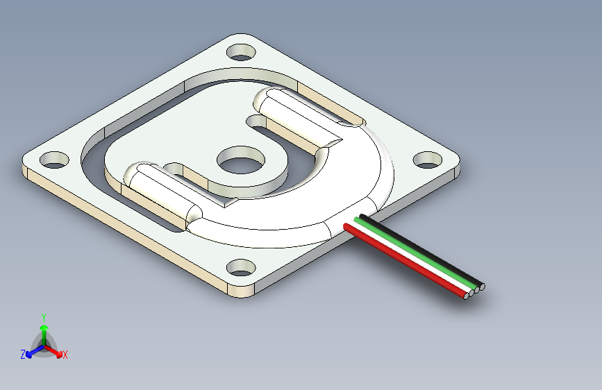Low Profile Load Cell 0-10kg Ultra Thin Force Transducer 0-100N