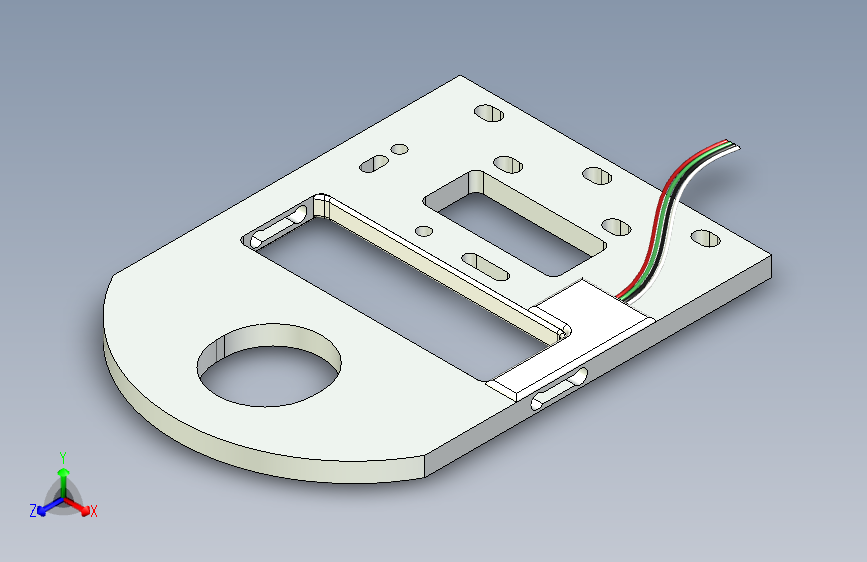 Low Profile Planar Beam Load Cell 1KG Compact Weight Sensor