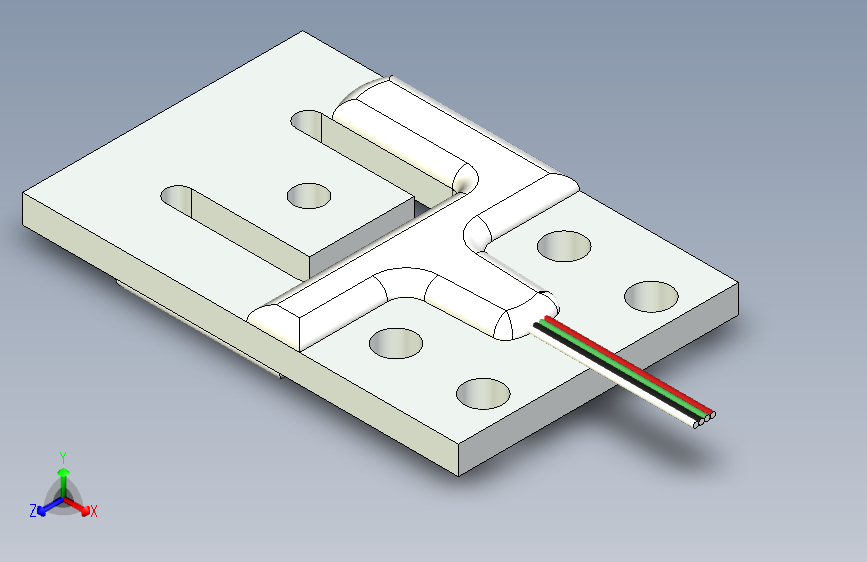Low Profile Weight Sensor 75kg Planar Beam Load Cell 50kg