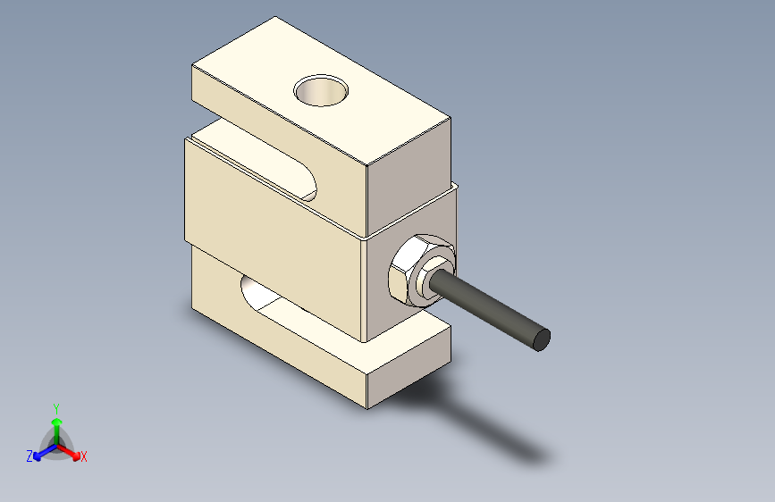 M12 Threaded S Type Tension Compression Load Cell 1000KG