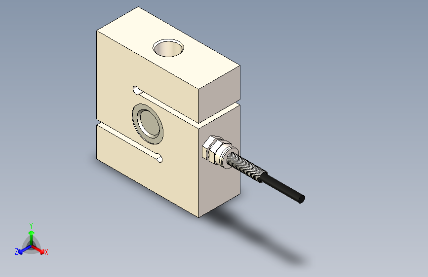 M18 threaded hole S-type load cell force sensor 30kN 50kN