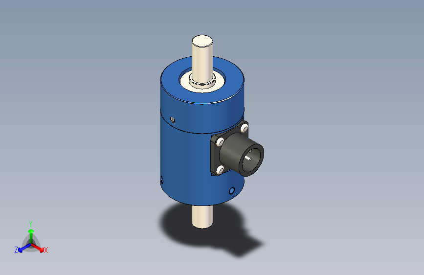 Miniature inline type shaft to shaft reaction torque sensor