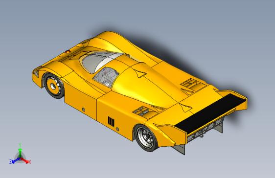 Porsche 962C Tamiya Model