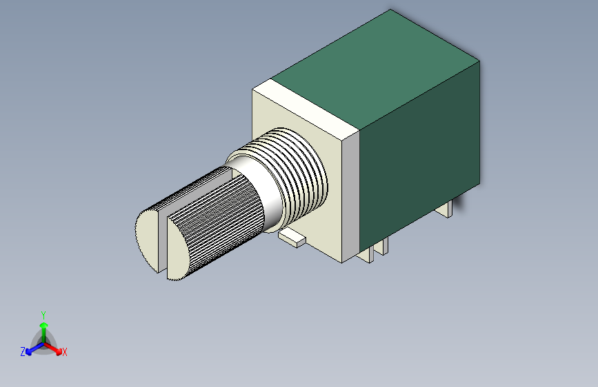 Potentiometer on_off double