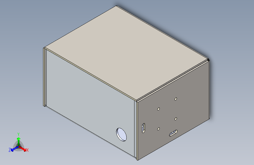 SHEETMETAL BOX STRUCTURE