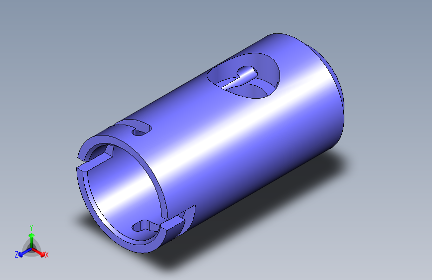 Studycadcam 3D CAD 练习 381_ 套筒_ Autodesk Inventor Pro